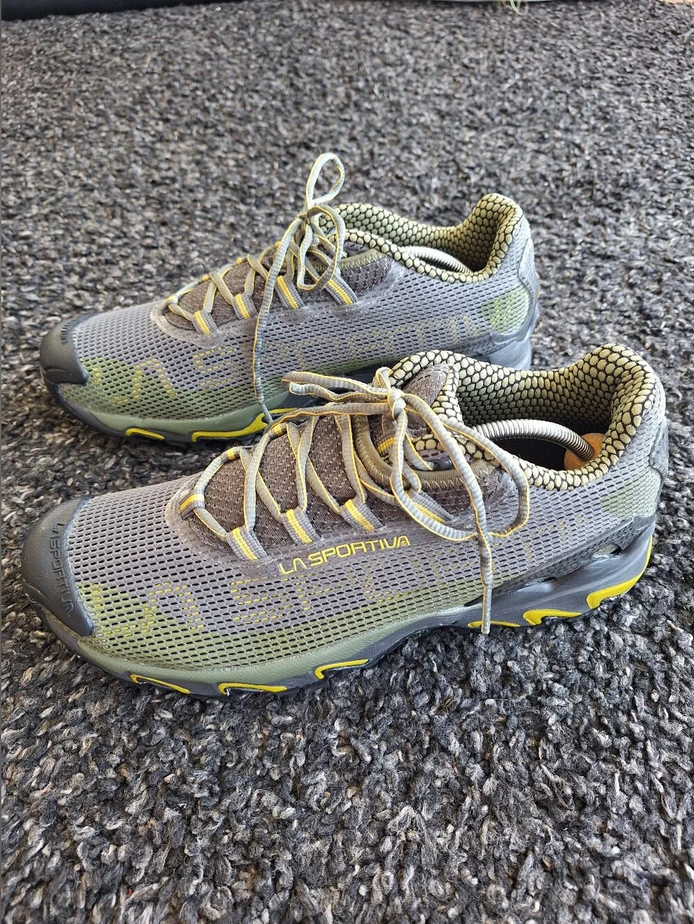 La Sportiva Wildcat Men's Trail Running Shoes, Lichen/Moss, US 10.5 EU44